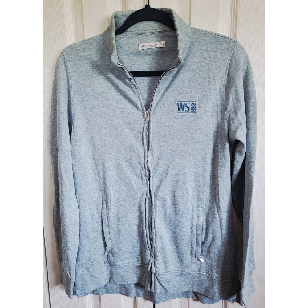 Peter Millar Full‎ Zip Jacket WS 2020 Open Golf Lightweight Pullover Mens Medium